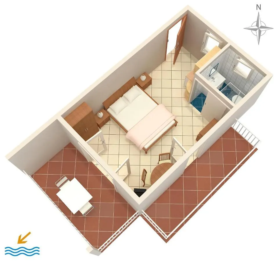 Apartments By The Sea Selce, Crikvenica - 4801  Selce